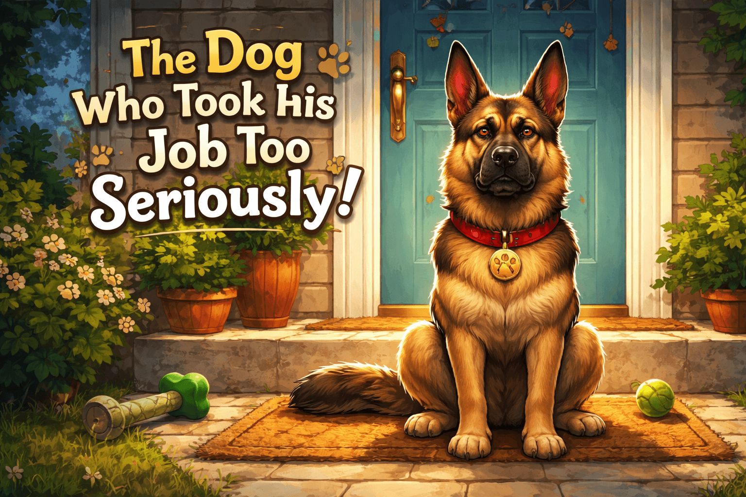 The Dog Who Took His Job Too Seriously