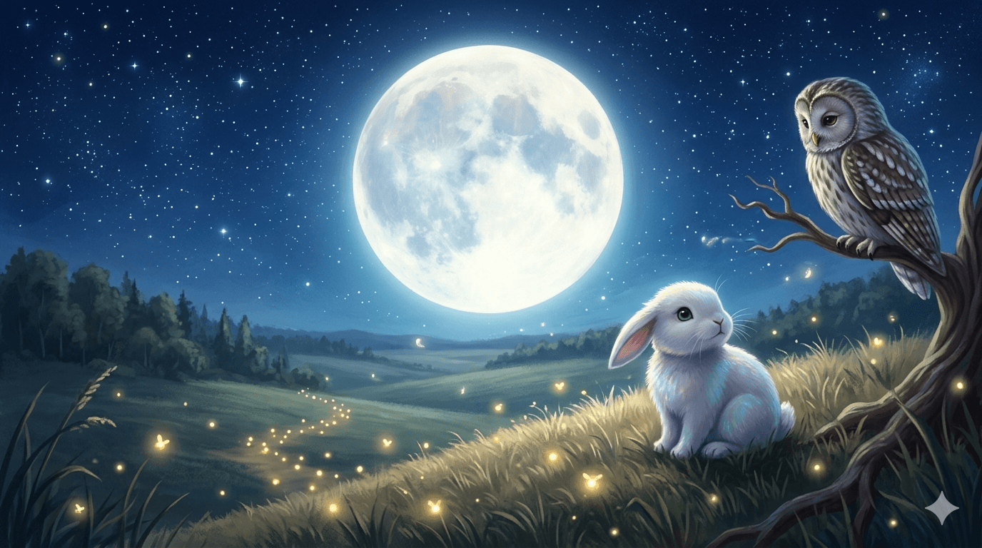 The Rabbit Who Wanted to Visit the Moon